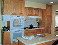 kitchen before redecorating